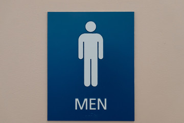 Male Female Restroom Info Signs