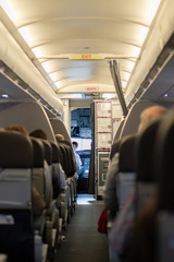 Airplane Walkway with a Cockpit