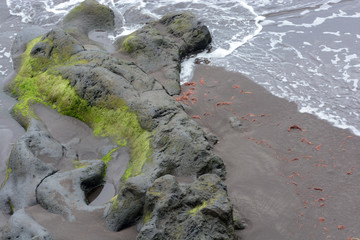 along the wild coast of Madeira, Portugal