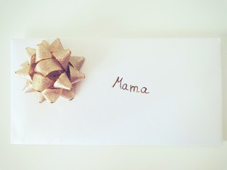Geschenk für Mama, Brief, Weihnachten, Muttertag