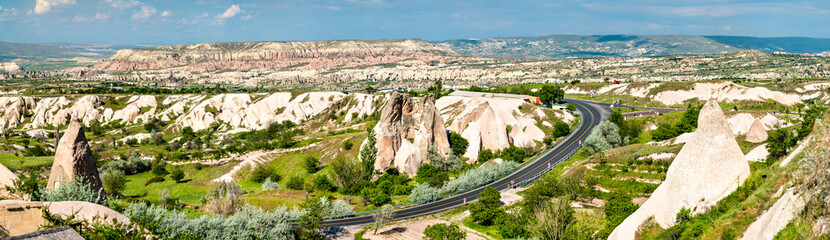 Spectacular landscape of Cappadocia in Turkey