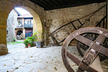 Obraz premium street in old town