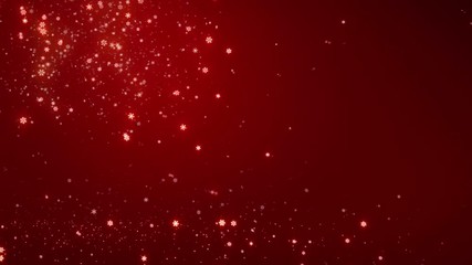  FELIZ NAVIDAD. Christmas background with bright snow. Background with the words Merry Christmas in different languages. Spanish version. Loopable from frame 391 to the end. - Powered by Adobe