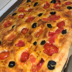 pizza with salami and cheese