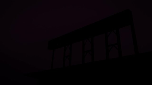 Stadium Floodlights. Purple. 5 shots in 1 video. Five sizes of Stadium floodlights shining brightly and turning on and off. More options in my portfolio.  