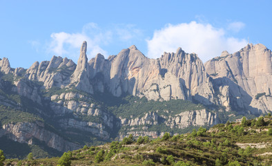mountain montserrat