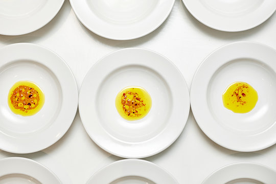 Chilli oil and garlic