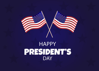 Happy Presidents day celebration background