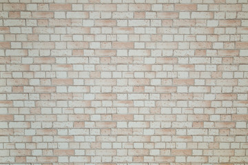 Background.The background of the brick wall is red and white.