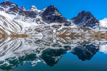 Fototapeta na wymiar Mountains view in Bolivia