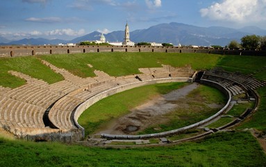 Ruinen von Pompeji, Italien, Europa