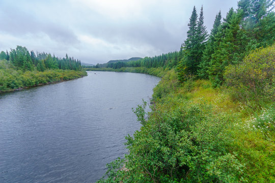 Malbaie River, in Quebec