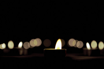 Memorial Day International Holocaust Remembrance Day The candle burns