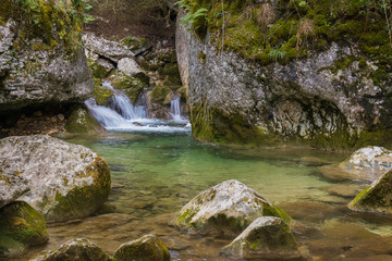 Chute d'eau des Gorge du Nan