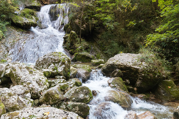 Chute d'eau des Gorge du Nan