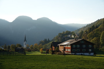 Bizau in Vorarlberg
