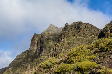 Santiago del Teide town. Tenerife, Canary Islands.