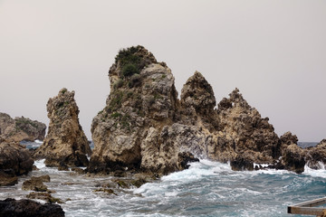 Küste bei paleokastritsa, Korfu