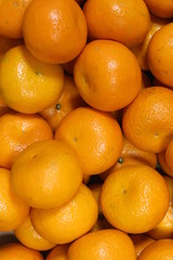 background of oranges