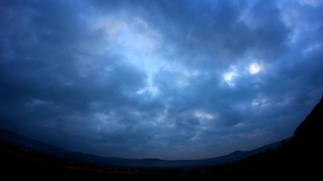 time lapse of dramatic sky and clouds