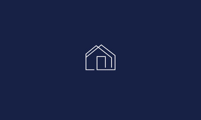Icon logo of a house 