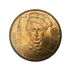 Arthur Grottger commemorative coin