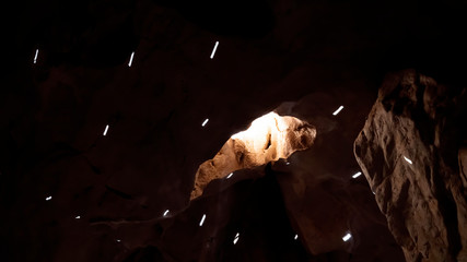 Disco Light Inside Bat Caves During The Rare Summer Solstice