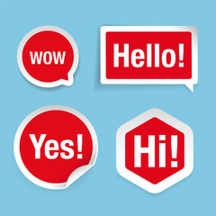 Talk Communication concept speech bubble