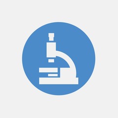 microscope icon vector illustration sign