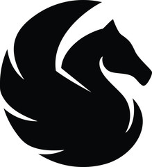 Pegasus black design