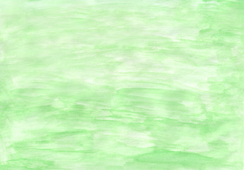 Watercolour green background. Beautiful design illustration. Art