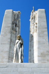 Mémorial canadien de Vimy, bataille de la Crête de Vimy de 1917, Pas-de-Calais, France