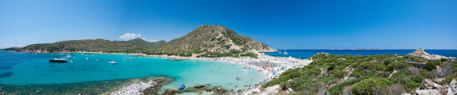 Sardaigne - Panorama de Punta Molentis