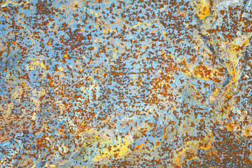 Rust on metal sheet,  grunge background.