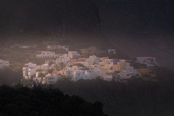View from Almaciga in Anaga Rural Park at the north part of Tenerife, Canary Islands, Spain.