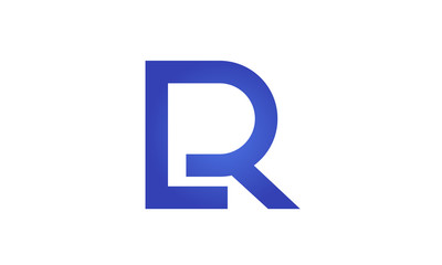 L & R Logo icon alphabeth