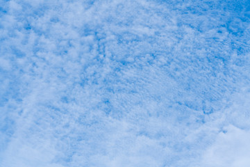 sky background with high clouds