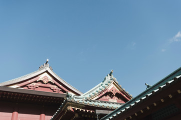 Fototapeta na wymiar 東京都千代田区神田の神社