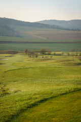 Golf course in Kurim, Czechia