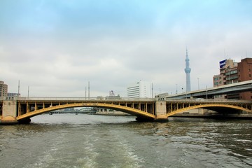 Fototapeta na wymiar 蔵前橋、