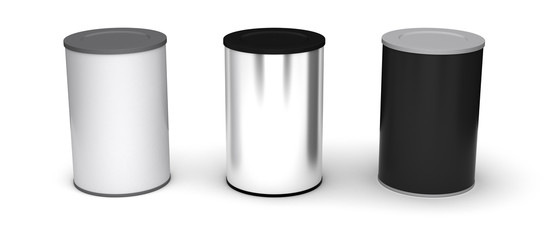 Blank Tin Packages