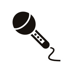 microphone sound device isolated icon