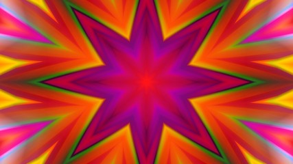 Kaleidoscope Mandala Art Design Abstract Background