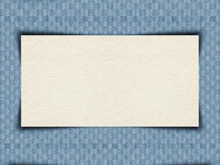 blank paper on wooden background