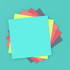 Abstract background of paper. 3D rendering.