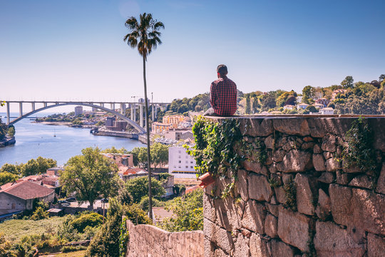 Gardens of Casa Tait in Porto