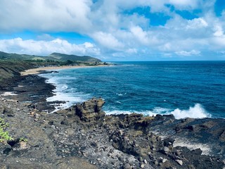 sea and blue sky