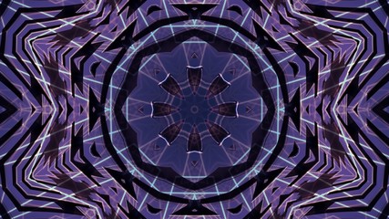Kaleidoscope Mandala Art Design Abstract Background
