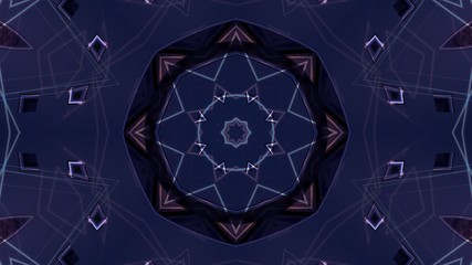 Kaleidoscope Mandala Art Design Abstract Background