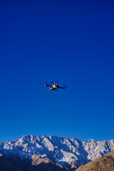 Obraz na płótnie Canvas Drone in Flight